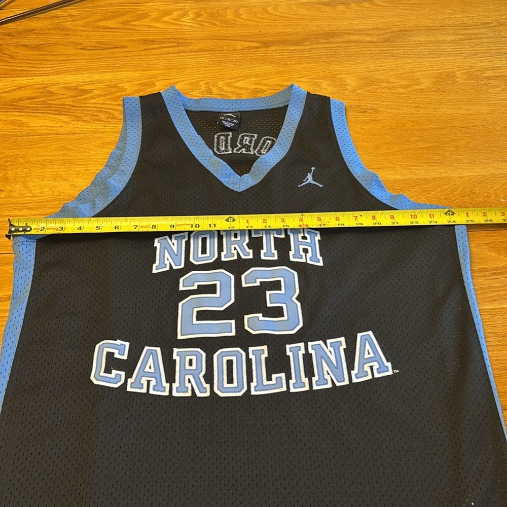 Vintage Jordan North Carolina National Championship Jersey 1982 used - Picture 3 of 9